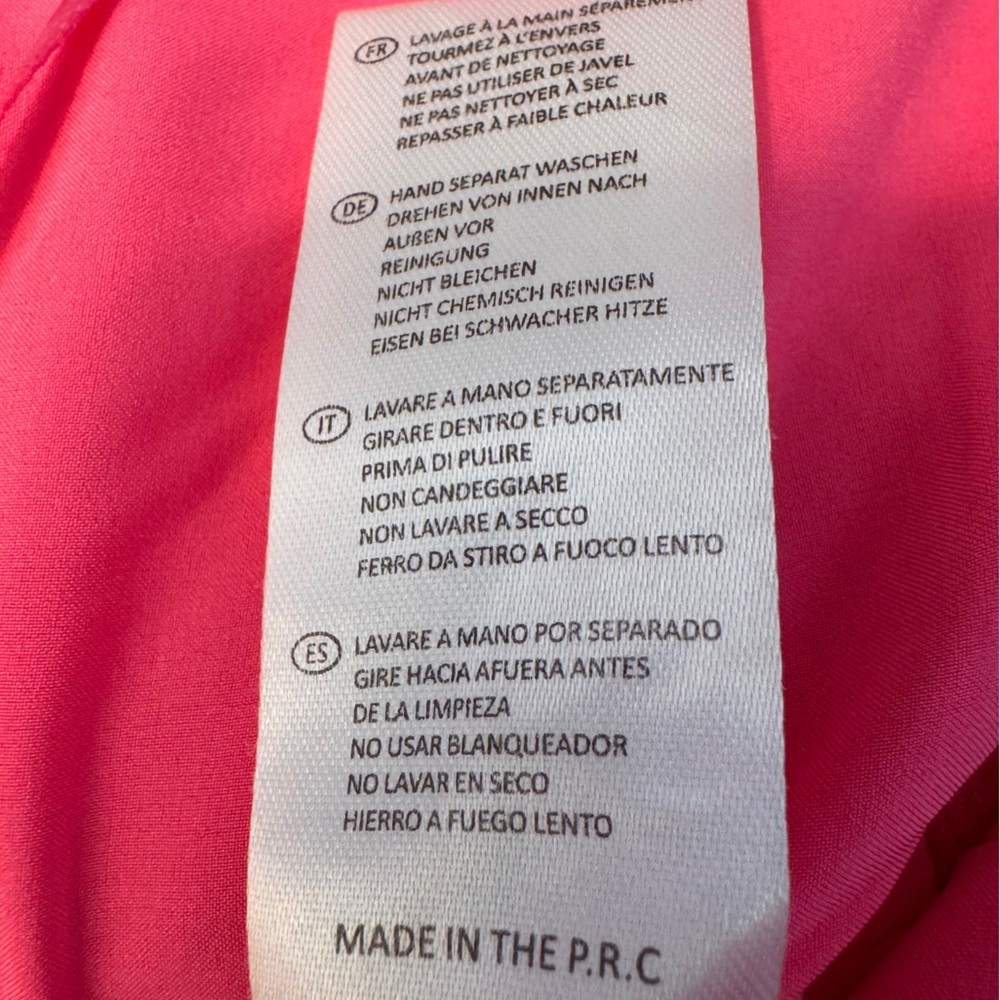 Forever Unique Hot Pink One Shoulder Ruffle Mini Dress Statement Party size 2 - Picture 4 of 12